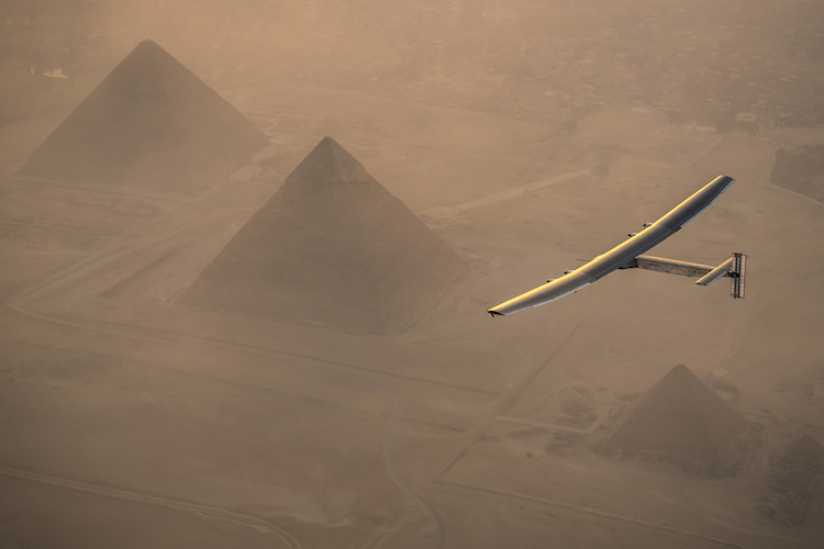 Solar Impulse airplane